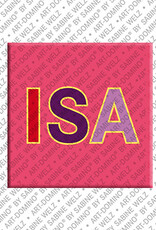 MAGNET-STORIES ISA - Magnet mit dem Vornamen ISA