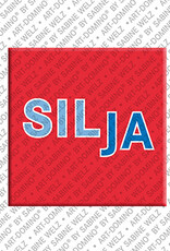 MAGNET-STORIES SILJA - Aimant avec le nom SILJA