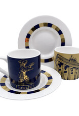 MAGNET-STORIES Berlin Espresso mug 05 - Porte de Brandebourg + Ours de Berlin