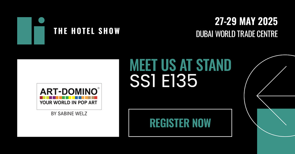 ART-DOMINO® au salon The Hotel Show Dubai 2025