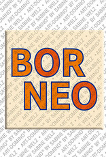 ART-DOMINO® BY SABINE WELZ Borneo - Lettrage