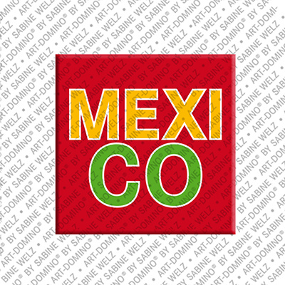 ART-DOMINO® BY SABINE WELZ Mexico - Lettering