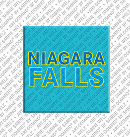 ART-DOMINO® BY SABINE WELZ Magnet - Kanada - Niagarafalls - 00