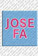 MAGNET-STORIES JOSEFA - Magnet mit dem Vornamen JOSEFA