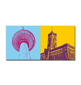 ART-DOMINO® BY SABINE WELZ Leinwandbild - Berlin - 69446
