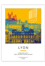 MAGNET-STORIES Plakat - Frankreich - Lyon