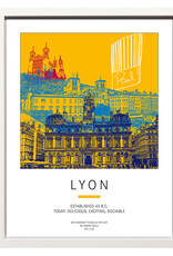 MAGNET-STORIES Plakat - Frankreich - Lyon