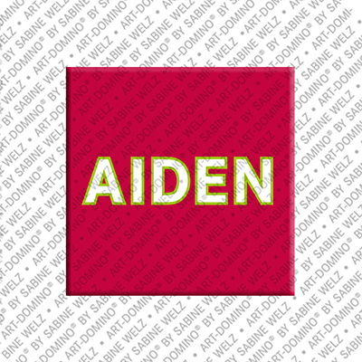 MAGNET-STORIES AIDEN - Magnet mit dem Vornamen AIDEN