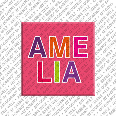 MAGNET-STORIES AMELIA - Magnet with the name AMELIA