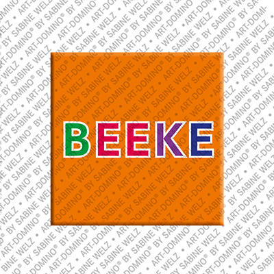 MAGNET-STORIES BEEKE - Aimant avec le nom BEEKE