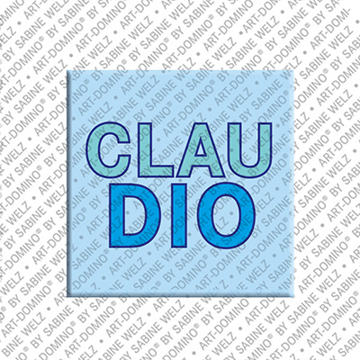 MAGNET-STORIES CLAUDIO - Magnet mit dem Vornamen CLAUDIO