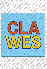 MAGNET-STORIES CLAWES - Magnet with the name CLAWES