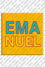 MAGNET-STORIES EMANUEL - Magnet mit dem Vornamen EMANUEL