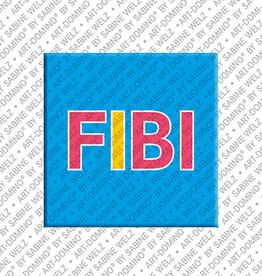 ART-DOMINO® BY SABINE WELZ Aimant - FIBI