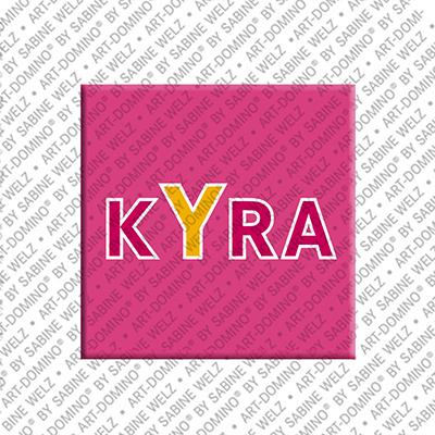 MAGNET-STORIES KYRA - Aimant avec le nom KYRA