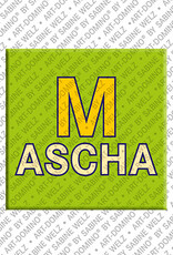 MAGNET-STORIES MASCHA - Magnet with the name MASCHA