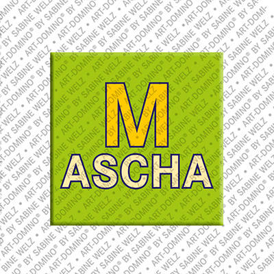 MAGNET-STORIES MASCHA - Magnet mit dem Vornamen MASCHA