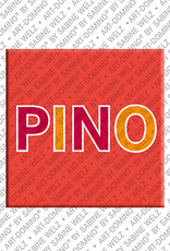 MAGNET-STORIES PINO - Magnet mit dem Vornamen PINO