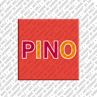 MAGNET-STORIES PINO - Magnet mit dem Vornamen PINO