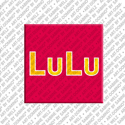 MAGNET-STORIES LULU - Magnet with the name LULU