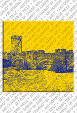ART-DOMINO® BY SABINE WELZ Verona - Castelvecchio Verona + Brücke