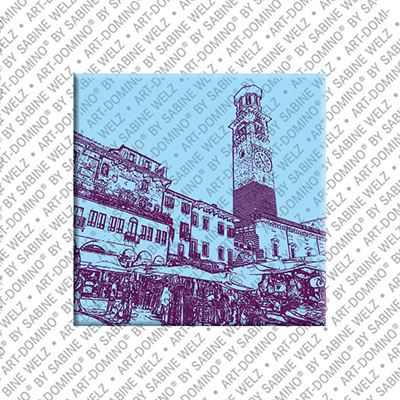 MAGNET-STORIES Verona - Piazza Erbe-Città Antica avec Torre dei Lamberti e Gam
