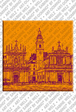 MAGNET-STORIES Turin - Piazza San Carlo mit Zwillingskirchen San Carlo Borromeo und Santa Cristina