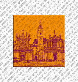 ART-DOMINO® BY SABINE WELZ Magnet - Italy - Turin - 04