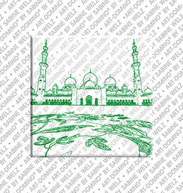 ART-DOMINO® BY SABINE WELZ Magnet - United Arab Emirates - Abu Dhabi - 05