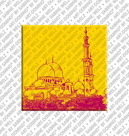 ART-DOMINO® BY SABINE WELZ Magnet - Vereinigte Arabische Emirate - Abu Dhabi - 03