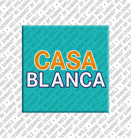 ART-DOMINO® BY SABINE WELZ Aimant - Marokko - Casablanca - 00