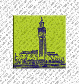 ART-DOMINO® BY SABINE WELZ Aimant - Marokko - Casablanca - 01