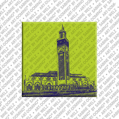ART-DOMINO® BY SABINE WELZ Casablanca - Mosquee Hassan II