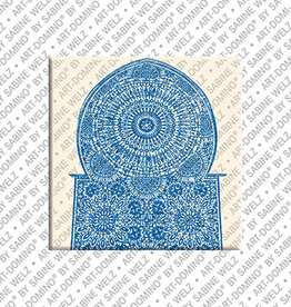 ART-DOMINO® BY SABINE WELZ Magnet - Marokko - Casablanca - 04