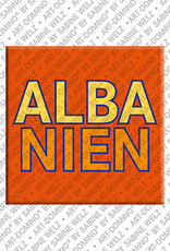 MAGNET-STORIES Albanien – Schriftzug