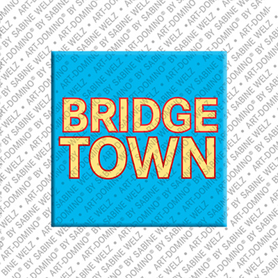 ART-DOMINO® BY SABINE WELZ Bridgetown - Lettering