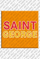 MAGNET-STORIES Saint George - Lettering