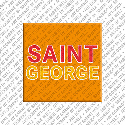 MAGNET-STORIES Saint George - Lettrage