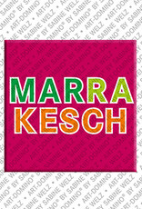 ART-DOMINO® BY SABINE WELZ Marrakesch - Schriftzug