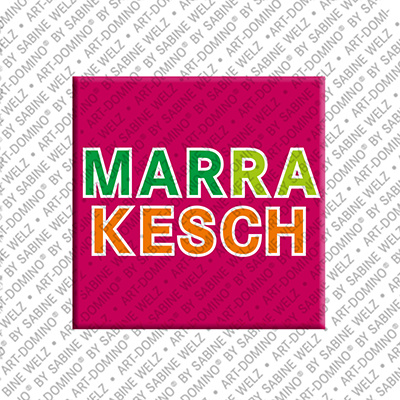 MAGNET-STORIES Marrakesch - Lettrage