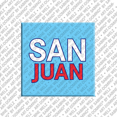 ART-DOMINO® BY SABINE WELZ San Juan - Lettering