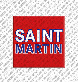 ART-DOMINO® BY SABINE WELZ Aimant - Saint Martin