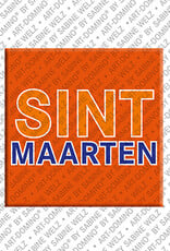 ART-DOMINO® BY SABINE WELZ Sint Maarten - Schriftzug