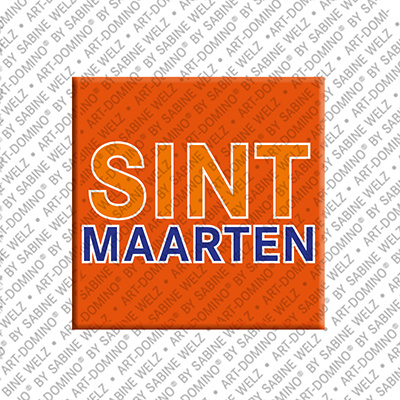 MAGNET-STORIES Sint Maarten - Schriftzug