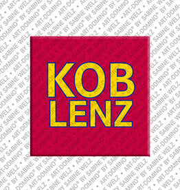 ART-DOMINO® BY SABINE WELZ Aimant - Allemagne - Koblenz - 00