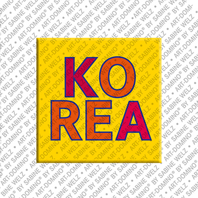 ART-DOMINO® BY SABINE WELZ Korea – Lettering