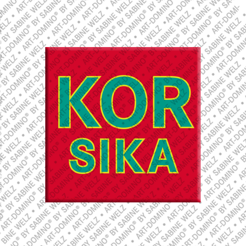 MAGNET-STORIES Korsika - Lettrage