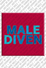 MAGNET-STORIES Malediven – Schriftzug