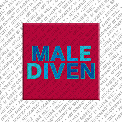 MAGNET-STORIES Malediven – Lettrage