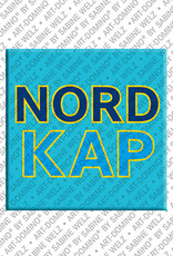 MAGNET-STORIES Nordkap - Schriftzug